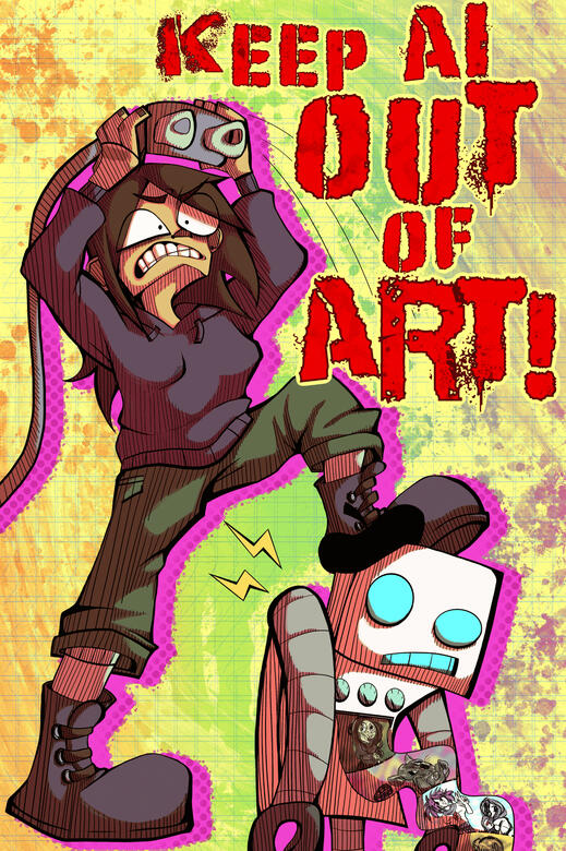 Submission for SUNY Poly Social Justice Poster Contest, given Technique Award (2024)